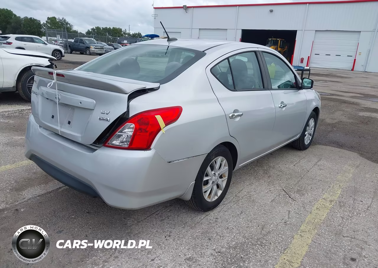 2019 Nissan Versa 1.6 Sv VIN:3N1CN7AP0KL827184 - 4