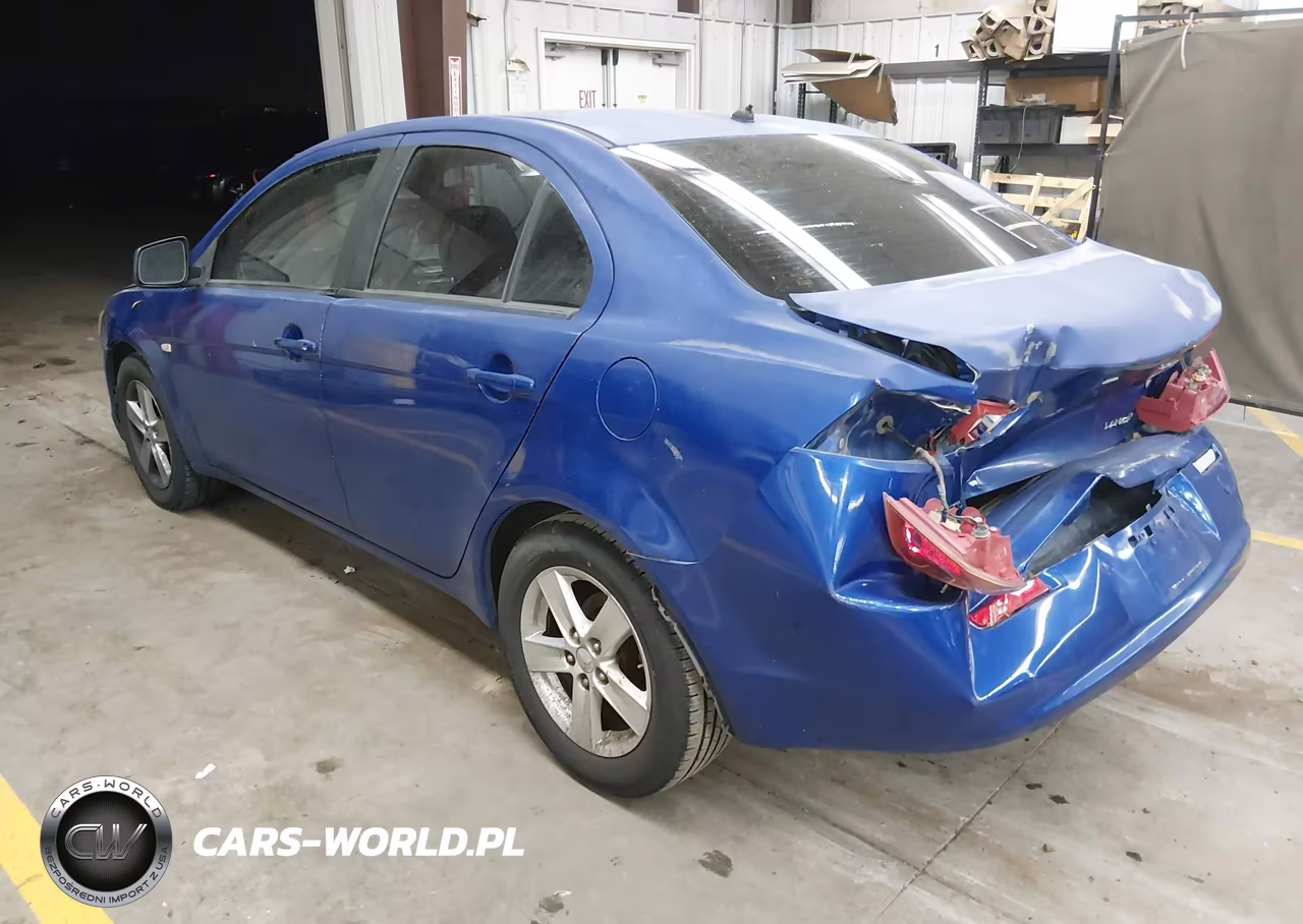 2008 Mitsubishi Lancer De-Es VIN:JA3AU26U98U041230 - 3