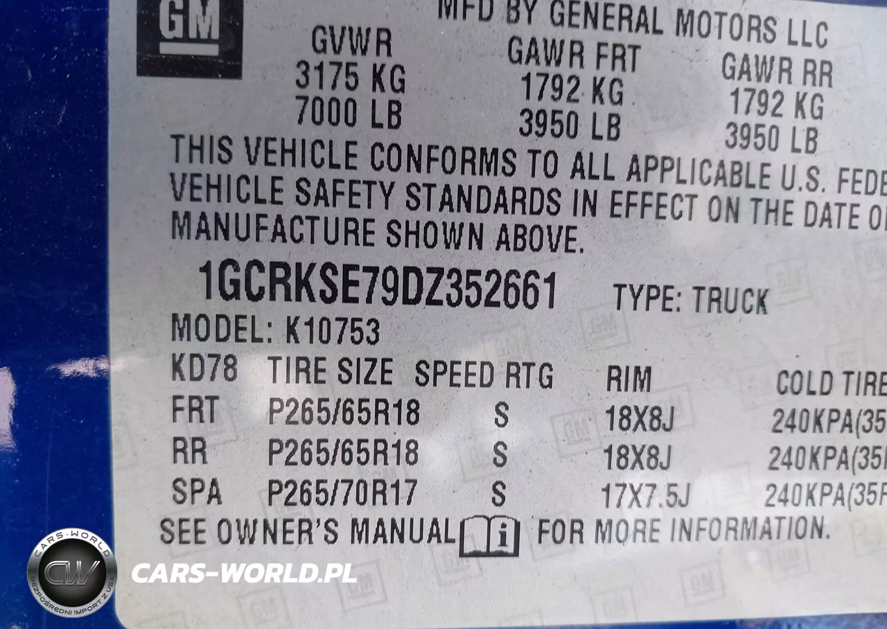 2013 Chevrolet Silverado 1500 Lt VIN:1GCRKSE79DZ352661 - 9