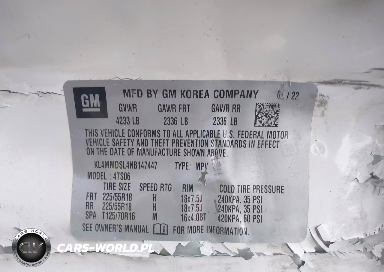 2022 Buick Encore Gx Fwd Select VIN:KL4MMDSL4NB147447 - 9