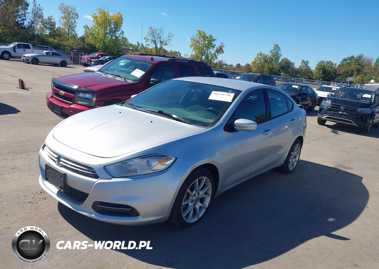 2013 Dodge Dart Sxt VIN:1C3CDFBA7DD186035 - 2