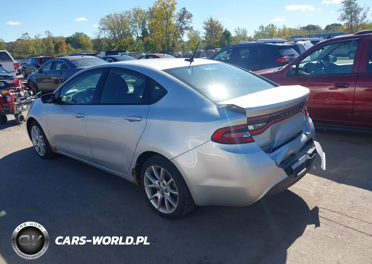 2013 Dodge Dart Sxt VIN:1C3CDFBA7DD186035 - 3