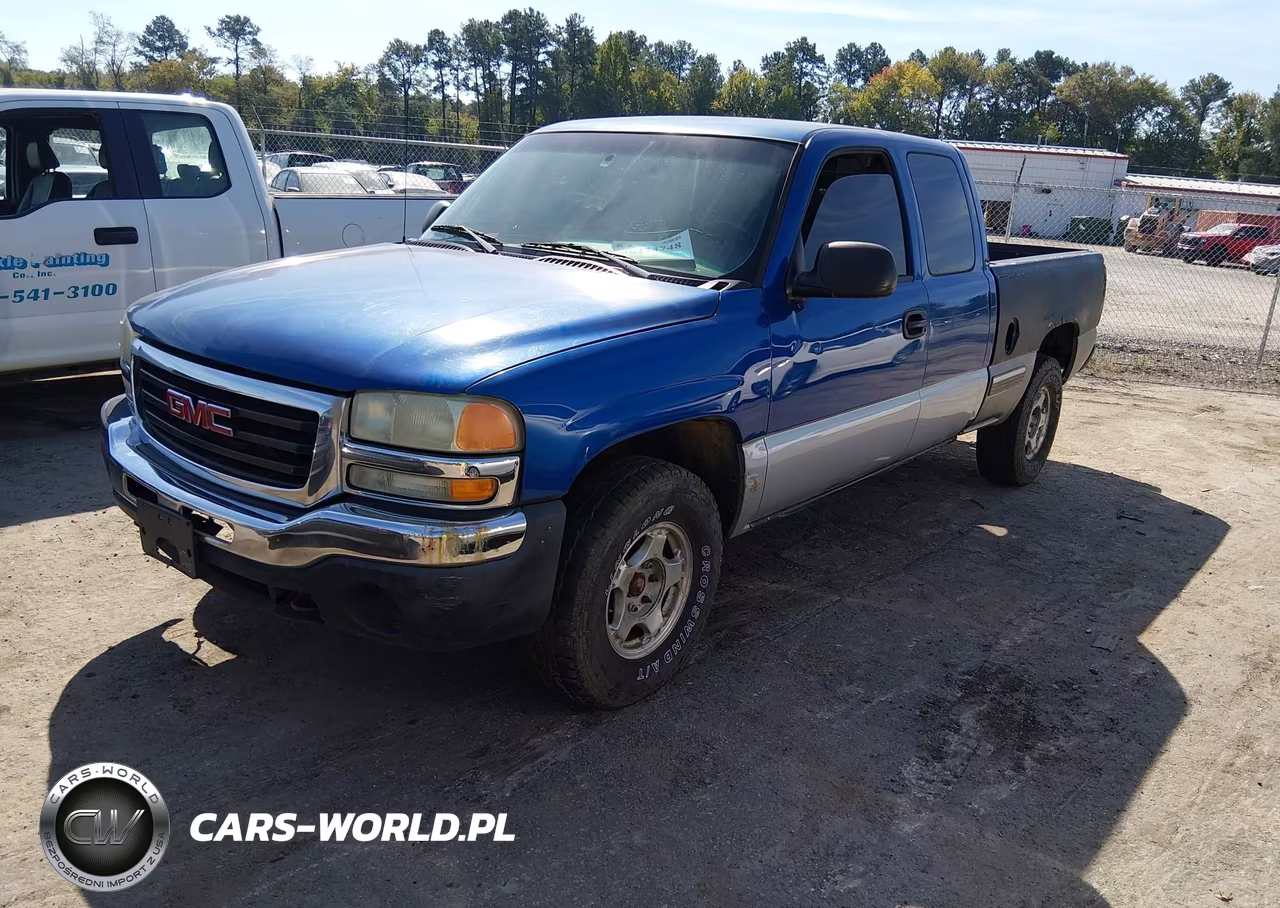 2004 GMC Sierra 1500 Sle VIN:2GTEK19T441261788 - 2