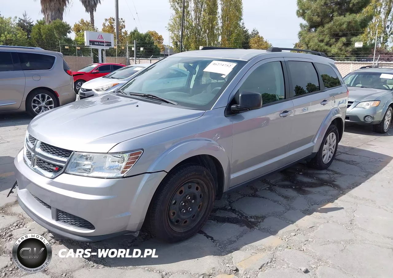 2017 Dodge Journey Se VIN:3C4PDCAB1HT609701 - 2