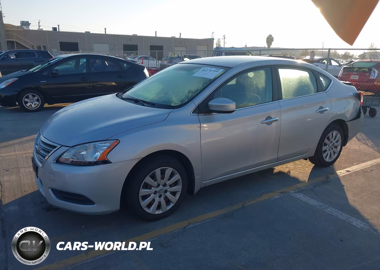 2013 Nissan Sentra Sv VIN:1N4AB7AP6DN902962 - 2
