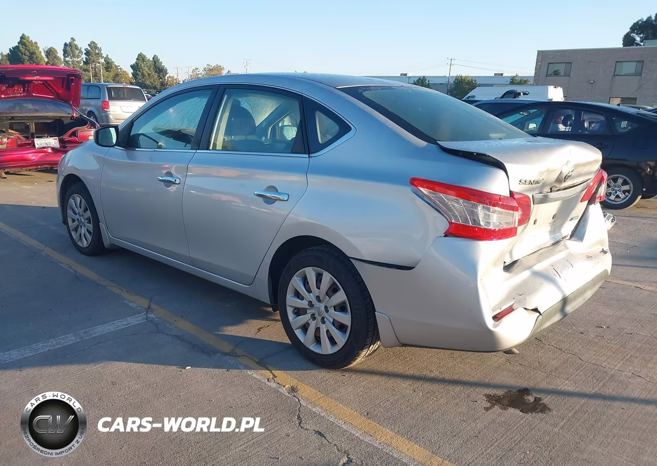 2013 Nissan Sentra Sv VIN:1N4AB7AP6DN902962 - 3