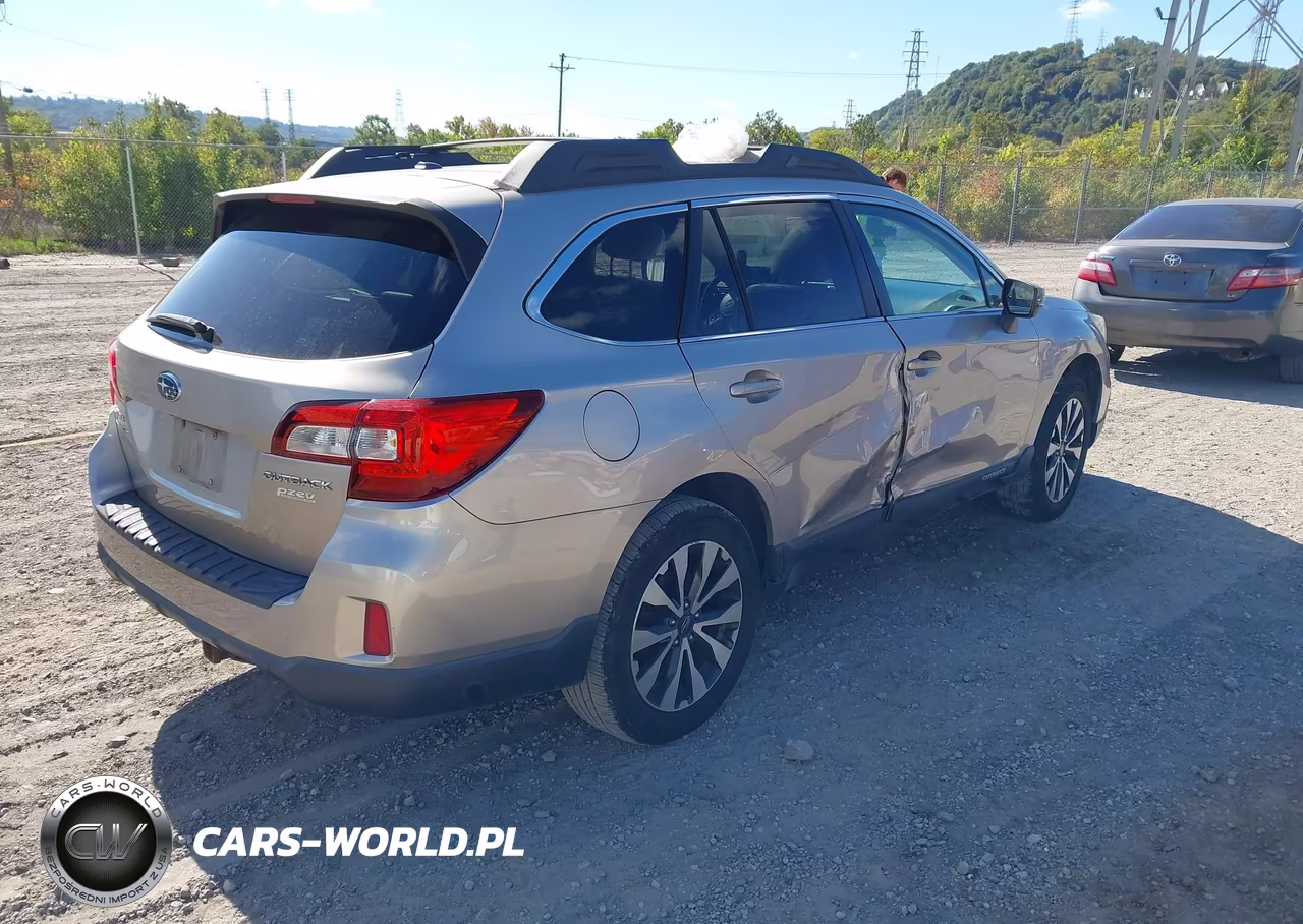 2015 Subaru Outback 2.5I Limited VIN:4S4BSALC0F3267172 - 4