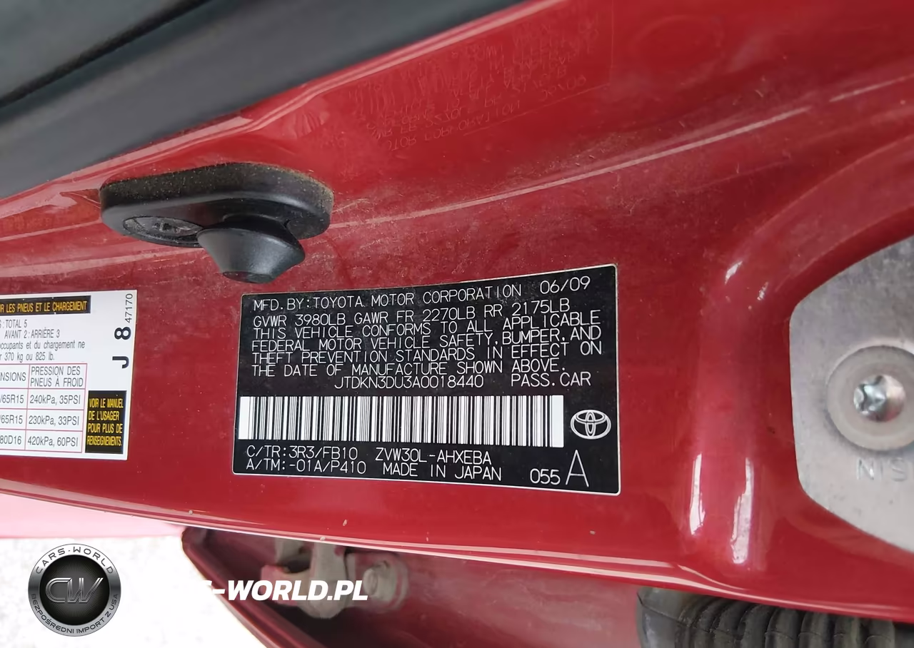 2010 Toyota Prius Ii VIN:JTDKN3DU3A0018440 - 9