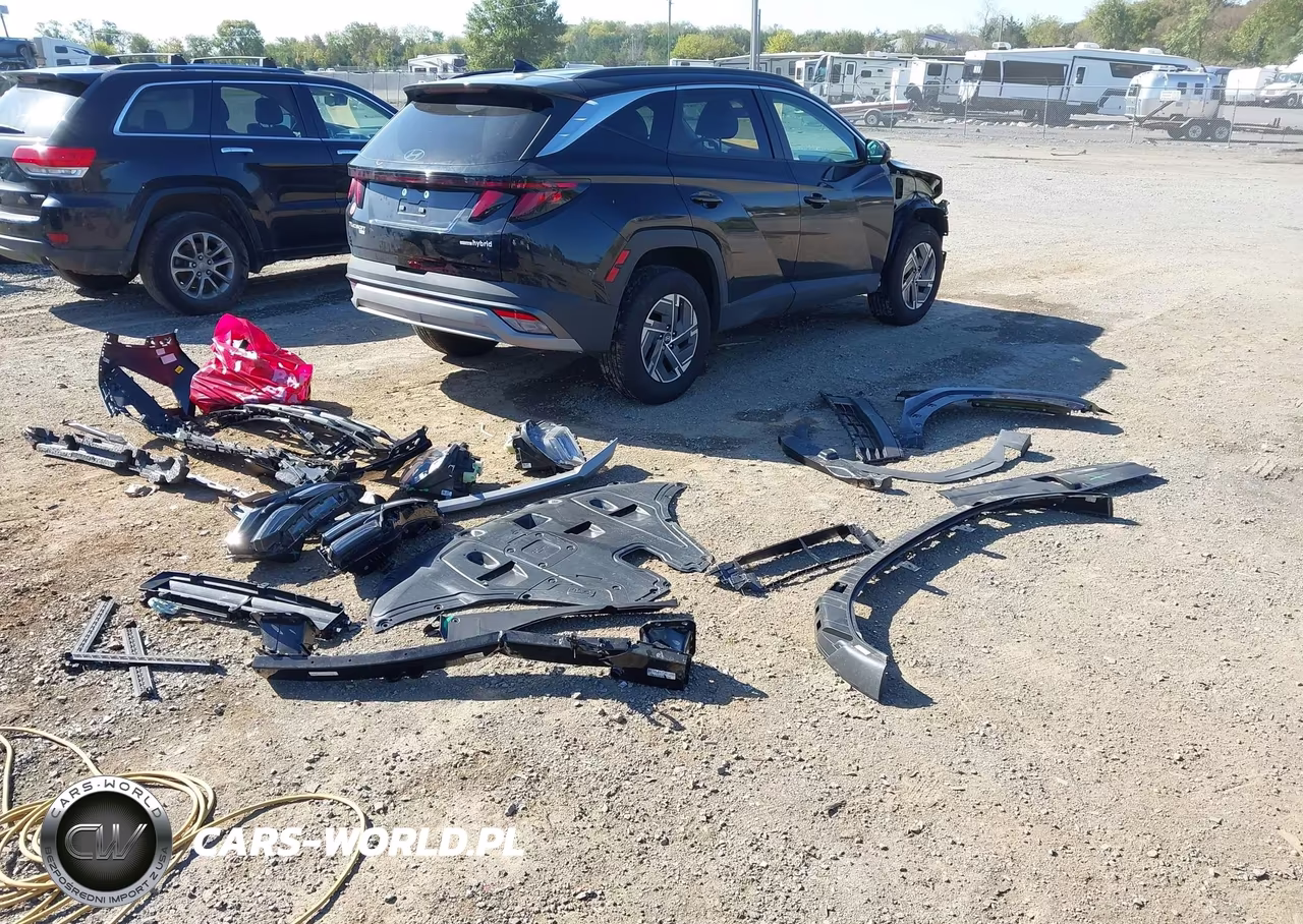 2025 Hyundai Tucson Hybrid Blue VIN:KM8JBDD13SU341361 - 18