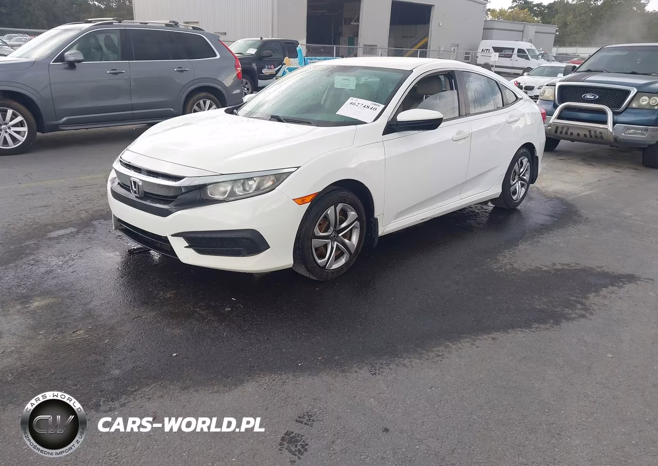 2017 Honda Civic Lx VIN:19XFC2F57HE012908 - 2