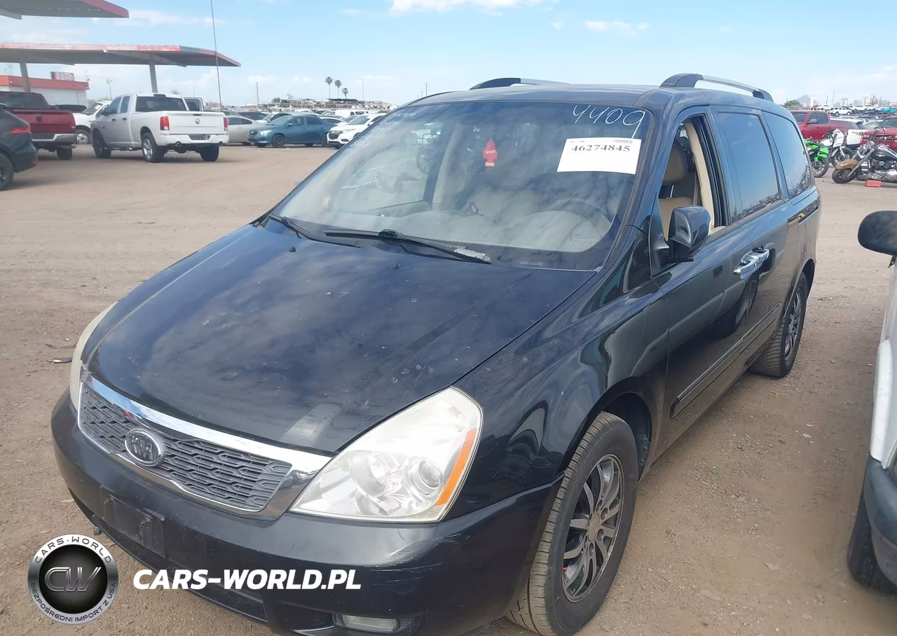 2012 Kia Sedona Ex VIN:KNDMH4C72C6431855 - 2