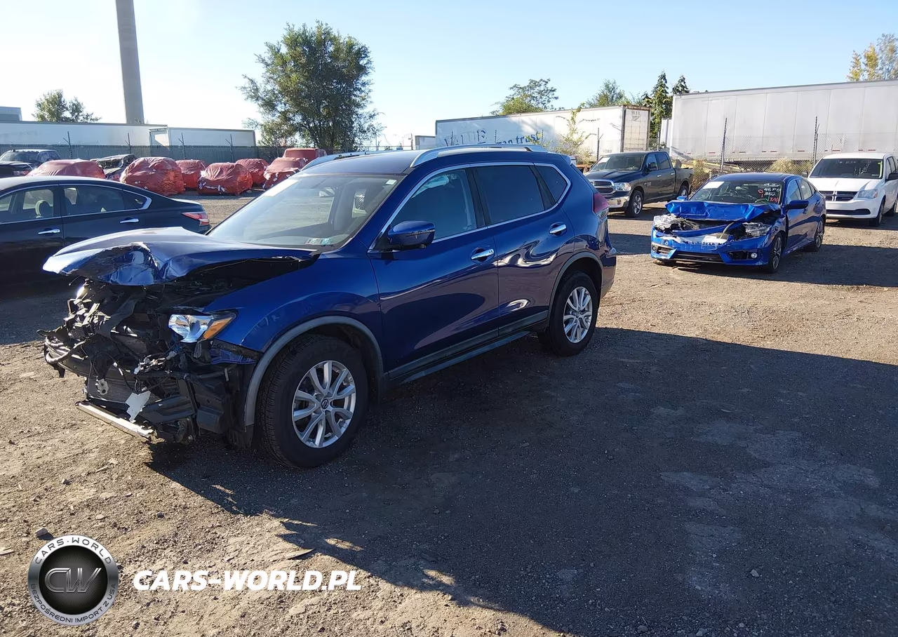 2018 Nissan Rogue S-Sv VIN:KNMAT2MV4JP544152 - 2