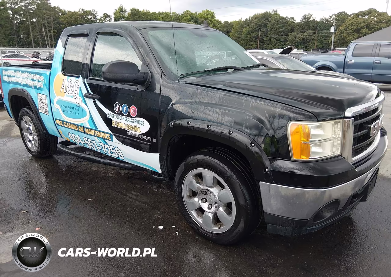 2009 GMC Sierra 1500 Sle VIN:1GTEK29J29Z268533 - 1