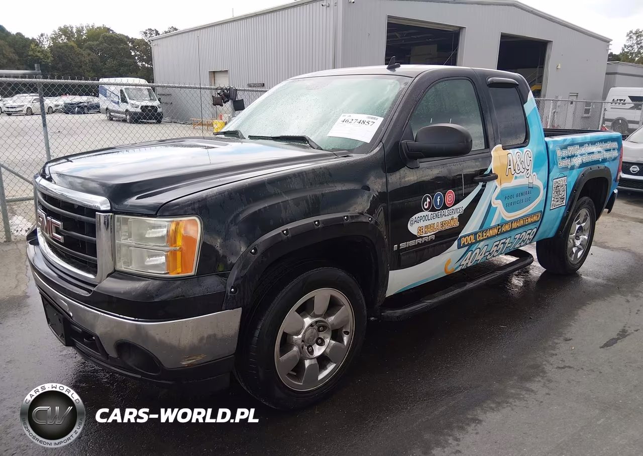 2009 GMC Sierra 1500 Sle VIN:1GTEK29J29Z268533 - 2