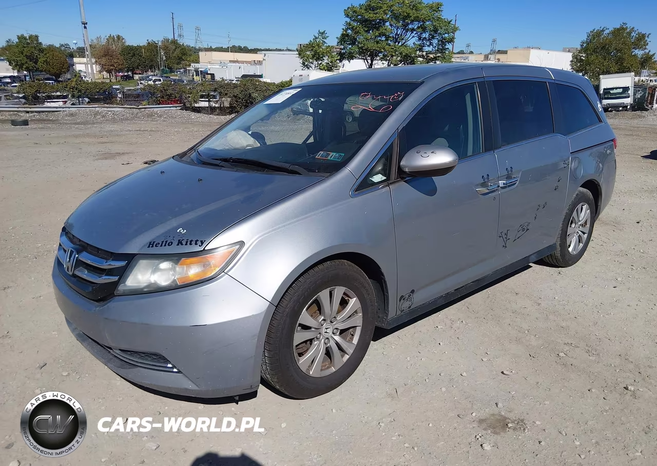 2016 Honda Odyssey Se VIN:5FNRL5H30GB078509 - 2