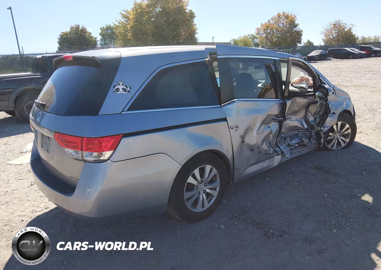 2016 Honda Odyssey Se VIN:5FNRL5H30GB078509 - 4