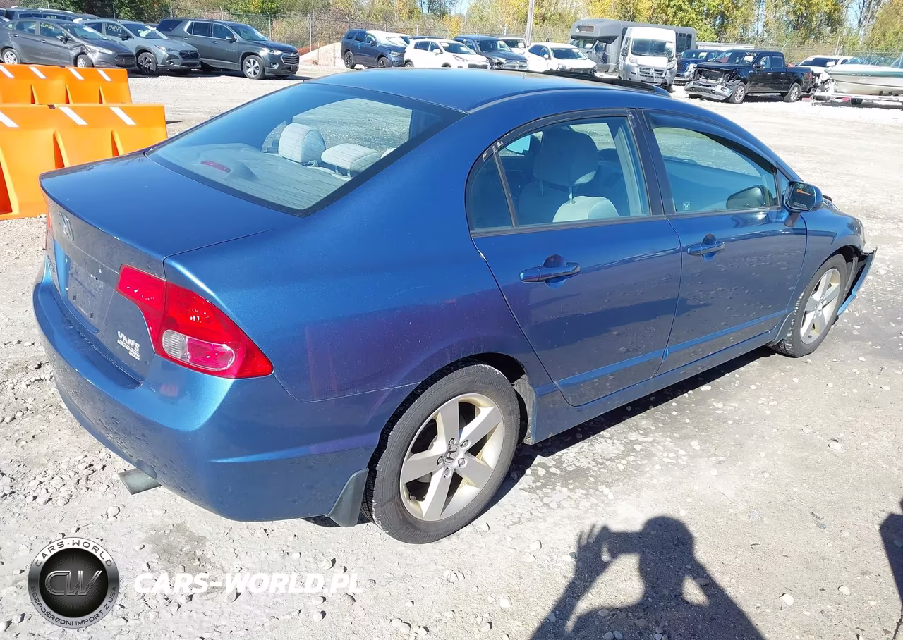 2007 Honda Civic Sdn Ex VIN:1HGFA16857L097961 - 4
