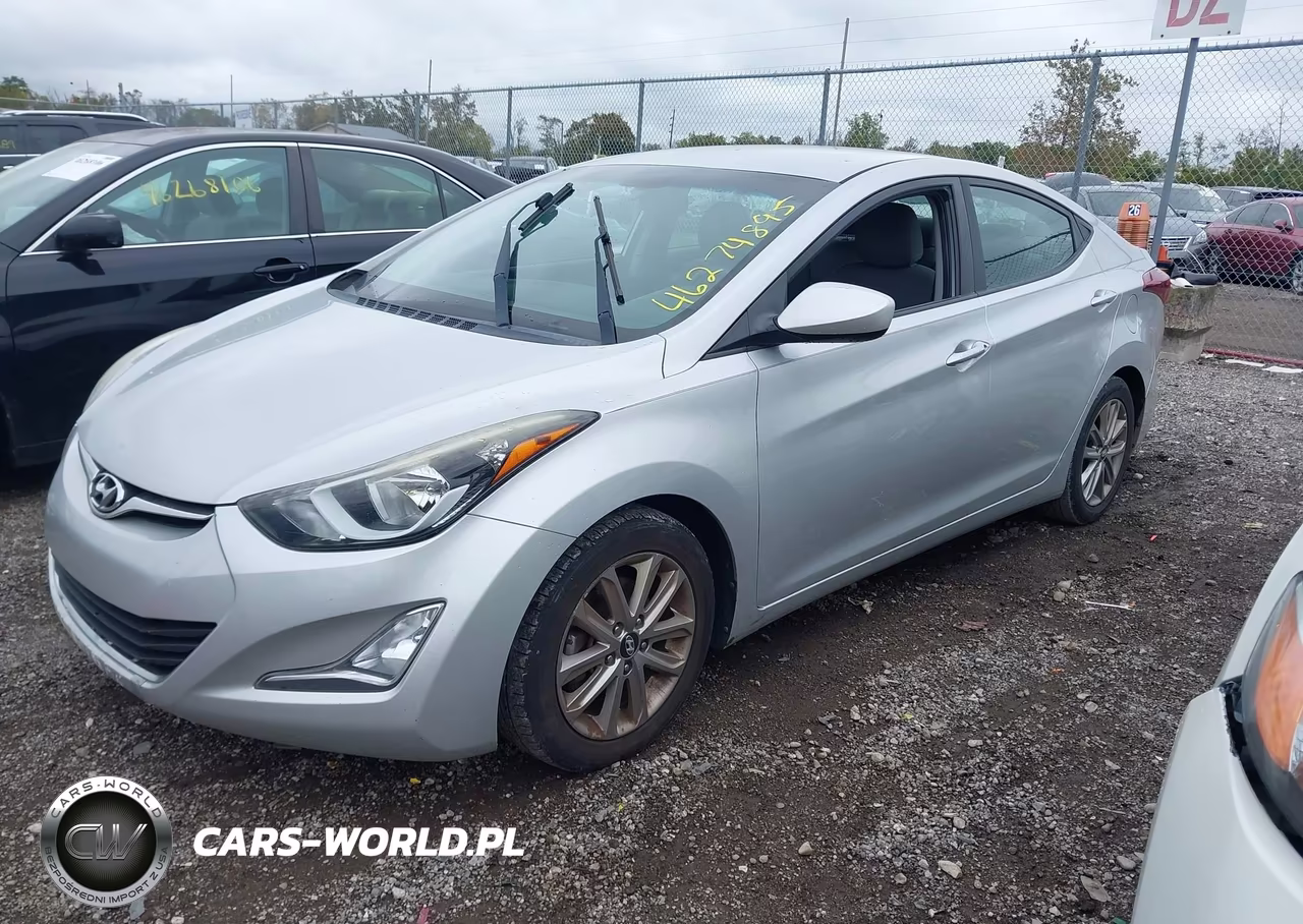2015 Hyundai Elantra Se VIN:5NPDH4AE2FH611770 - 2