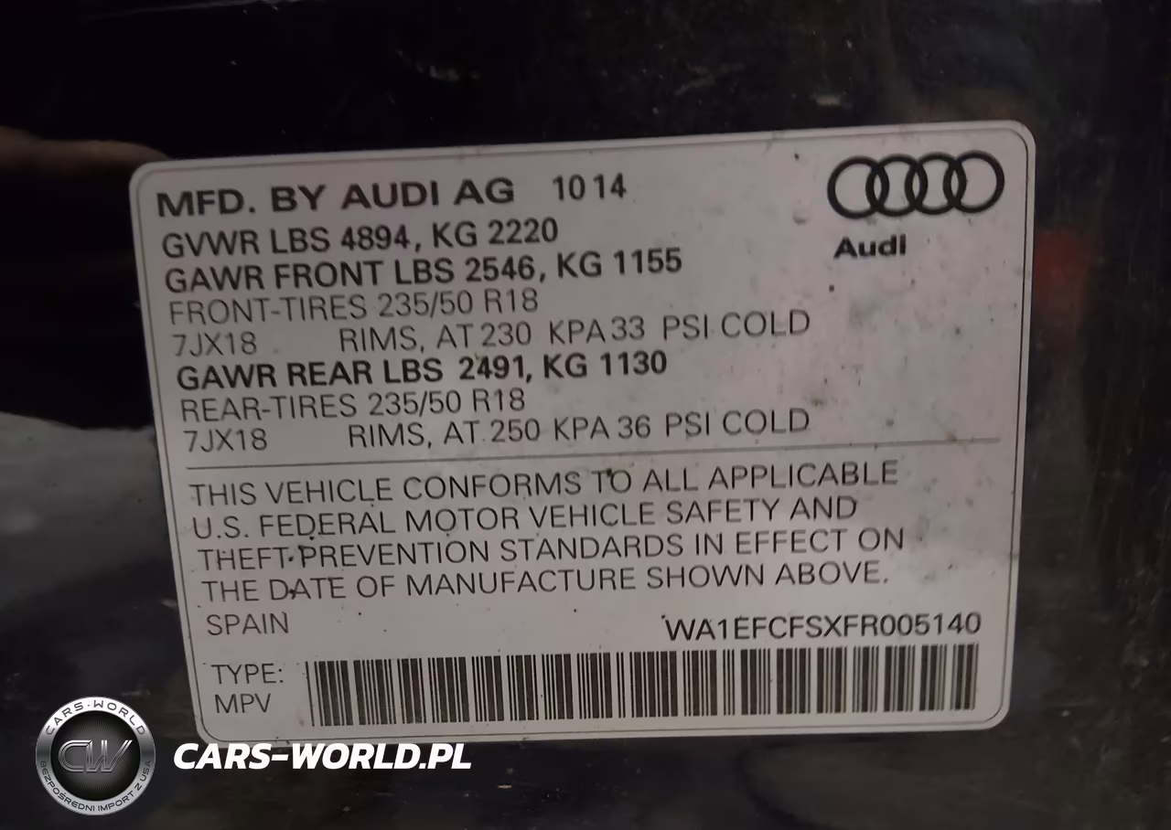 2015 Audi Q3 2.0T Premium Plus VIN:WA1EFCFSXFR005140 - 9