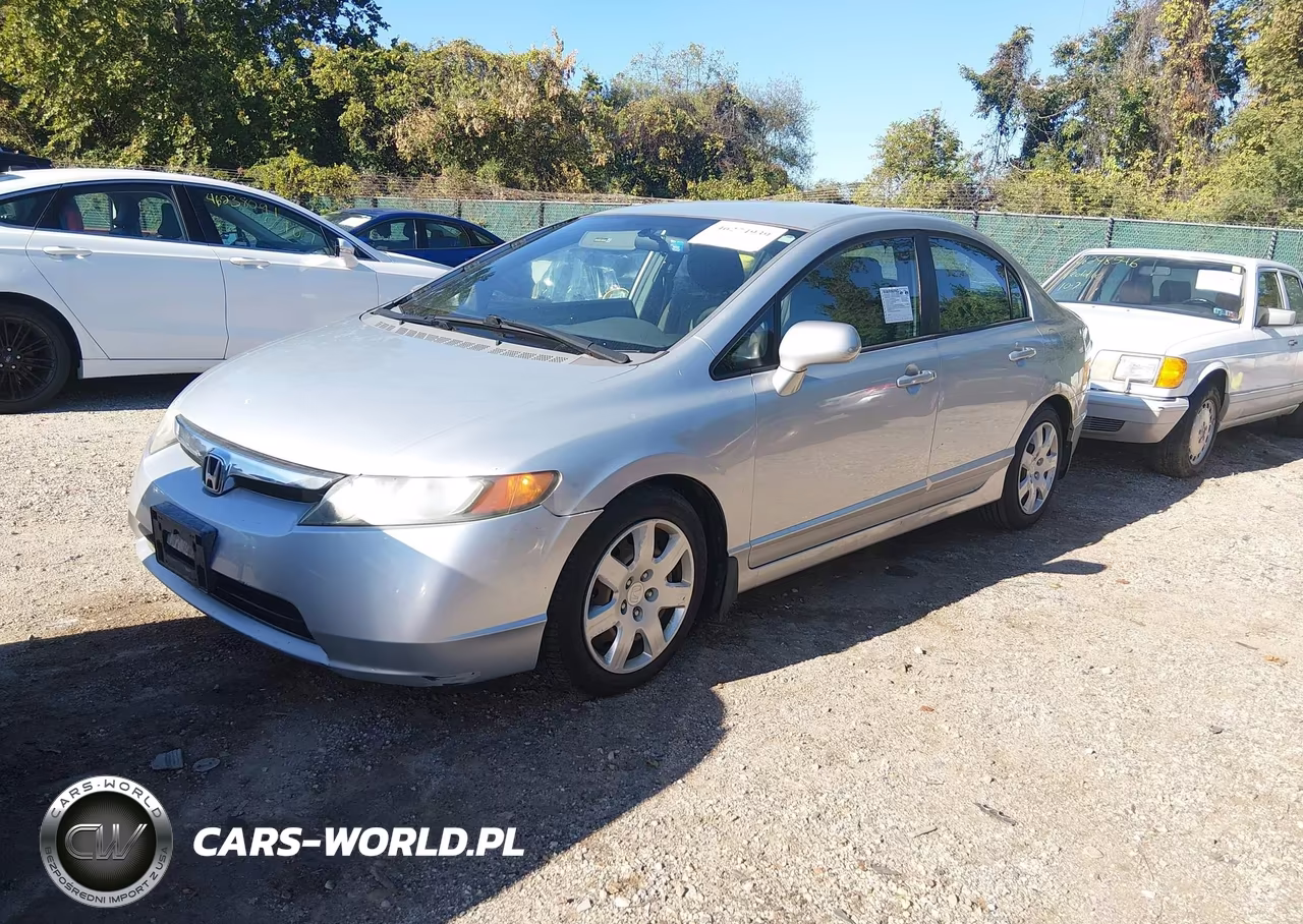 2007 Honda Civic Lx VIN:1HGFA16517L044826 - 2