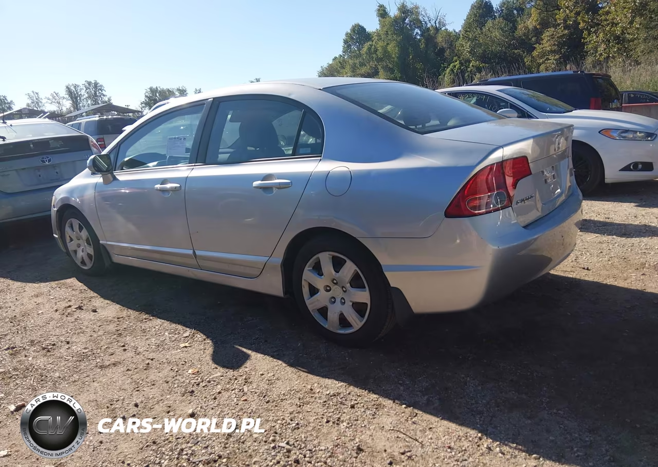 2007 Honda Civic Lx VIN:1HGFA16517L044826 - 3