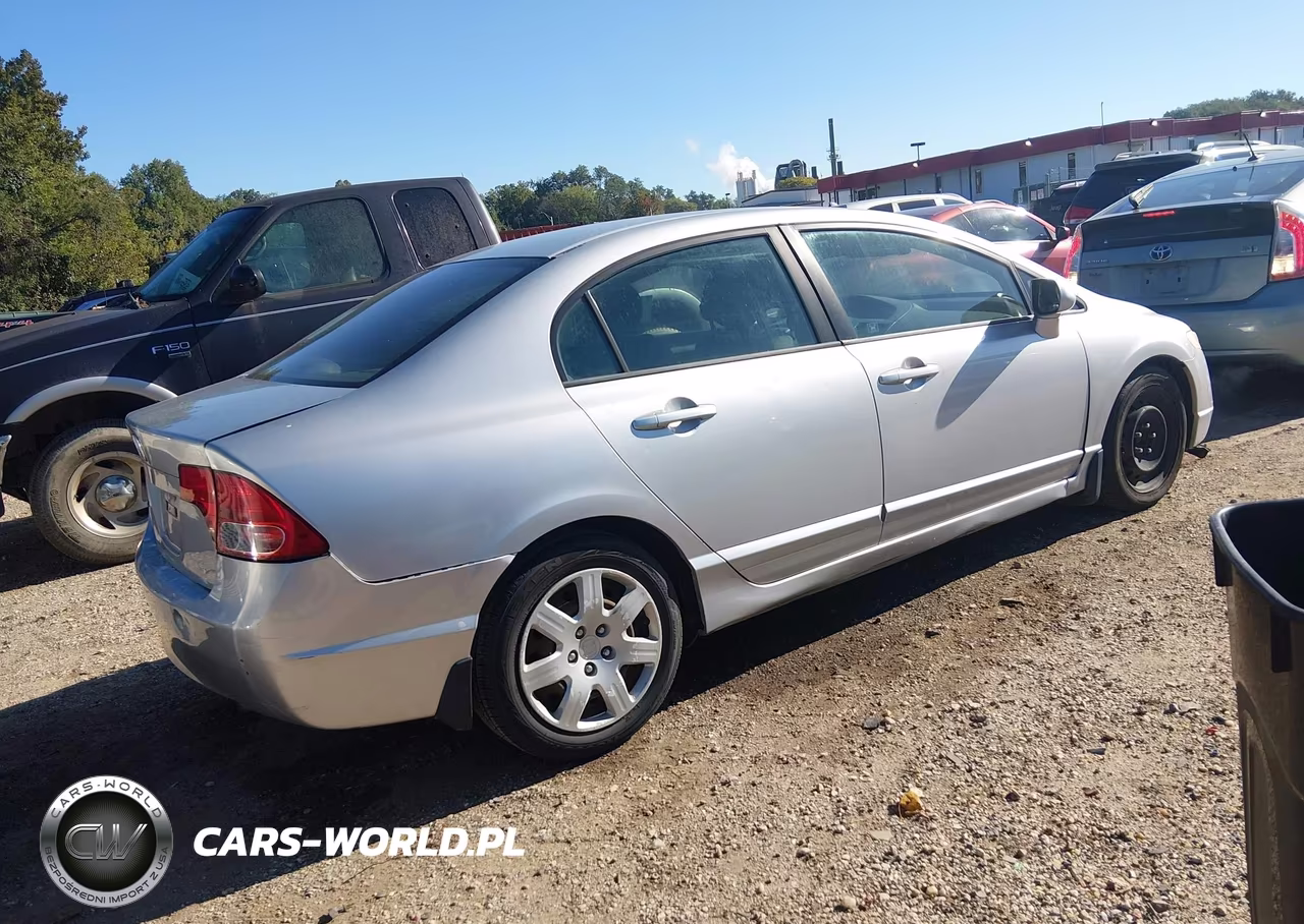2007 Honda Civic Lx VIN:1HGFA16517L044826 - 4