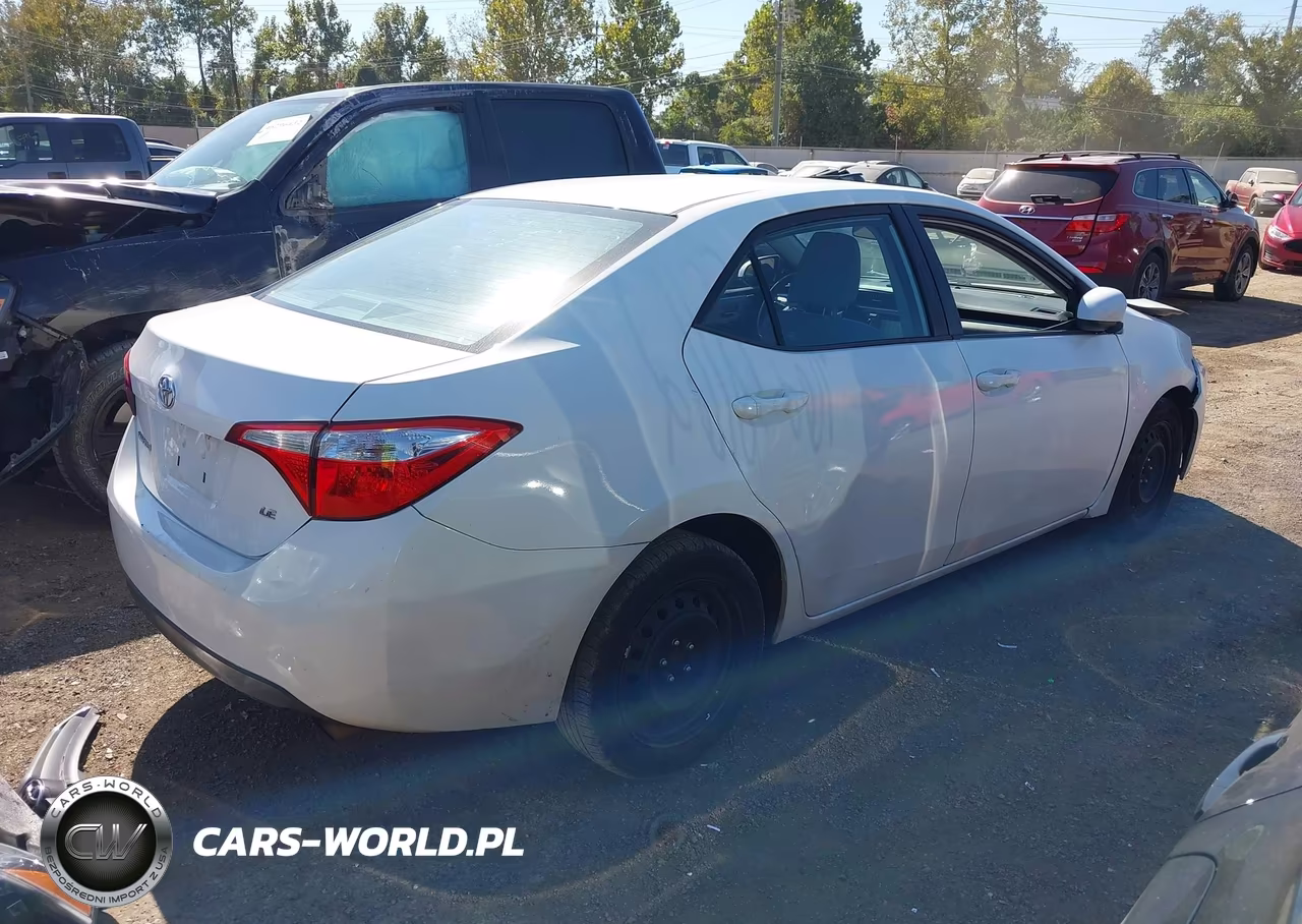 2016 Toyota Corolla Le VIN:2T1BURHEXGC630769 - 4