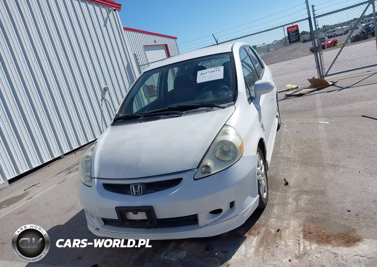 2007 Honda Fit Sport VIN:JHMGD38687S052129 - 12