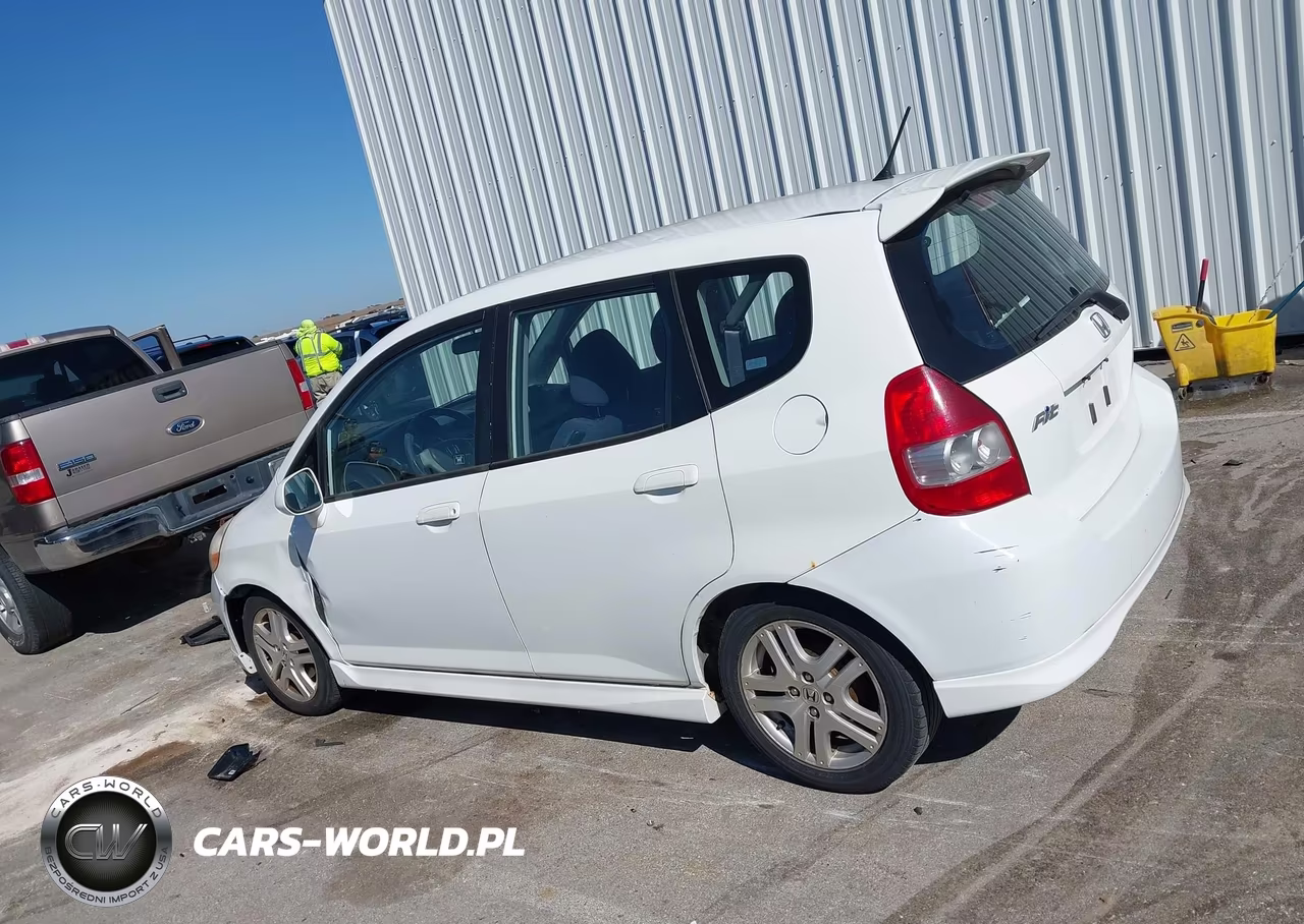 2007 Honda Fit Sport VIN:JHMGD38687S052129 - 14