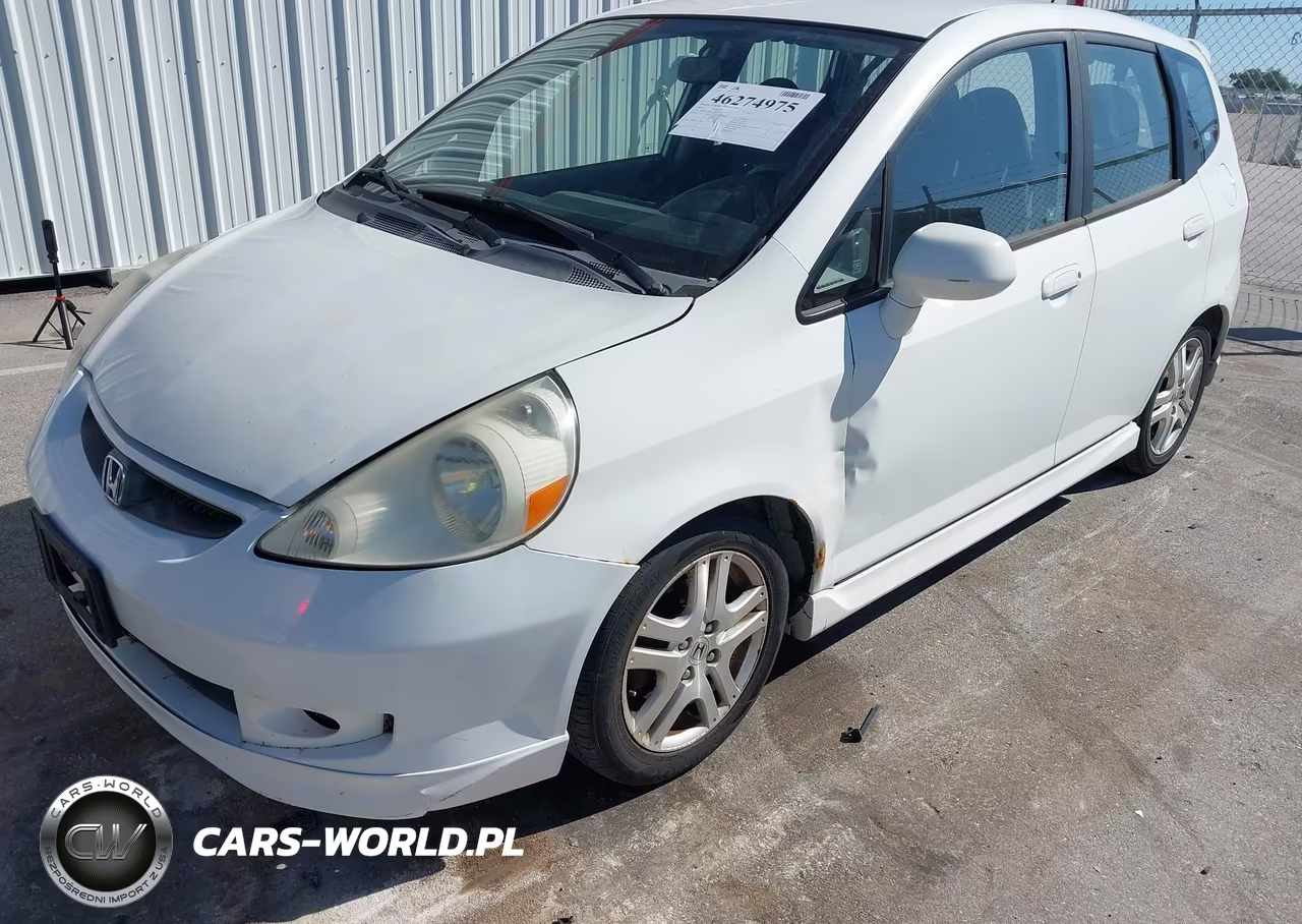 2007 Honda Fit Sport VIN:JHMGD38687S052129 - 6