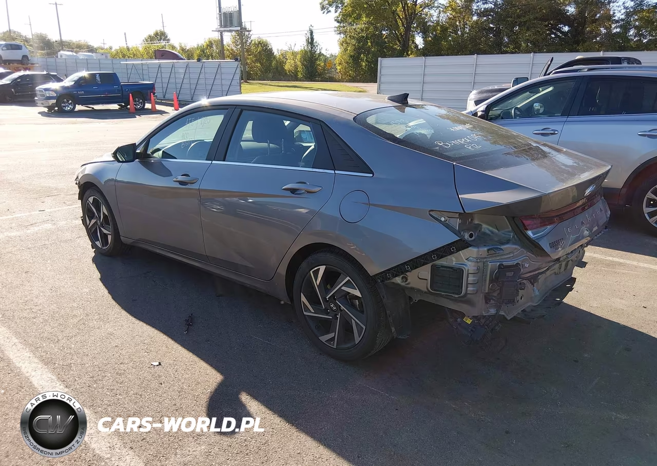 2023 Hyundai Elantra Hybrid Limited VIN:KMHLN4AJ4PU051576 - 3