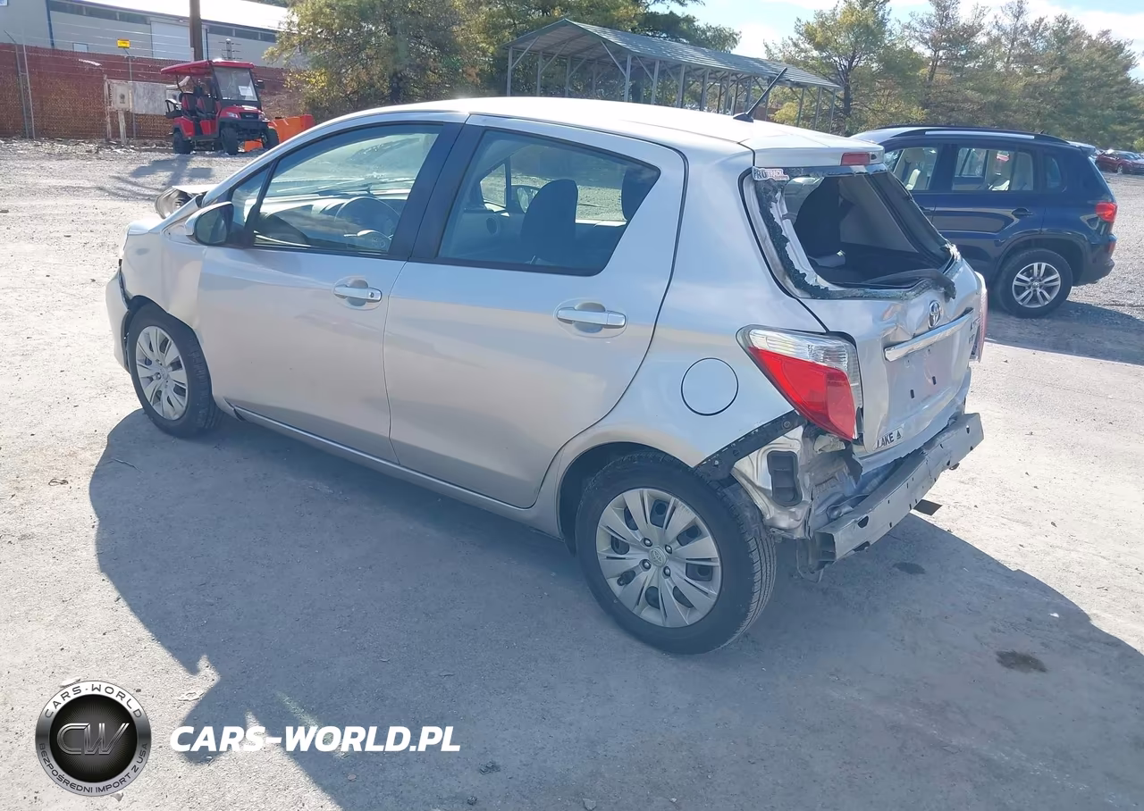 2012 Toyota Yaris VIN:JTDKTUD30CD534673 - 3
