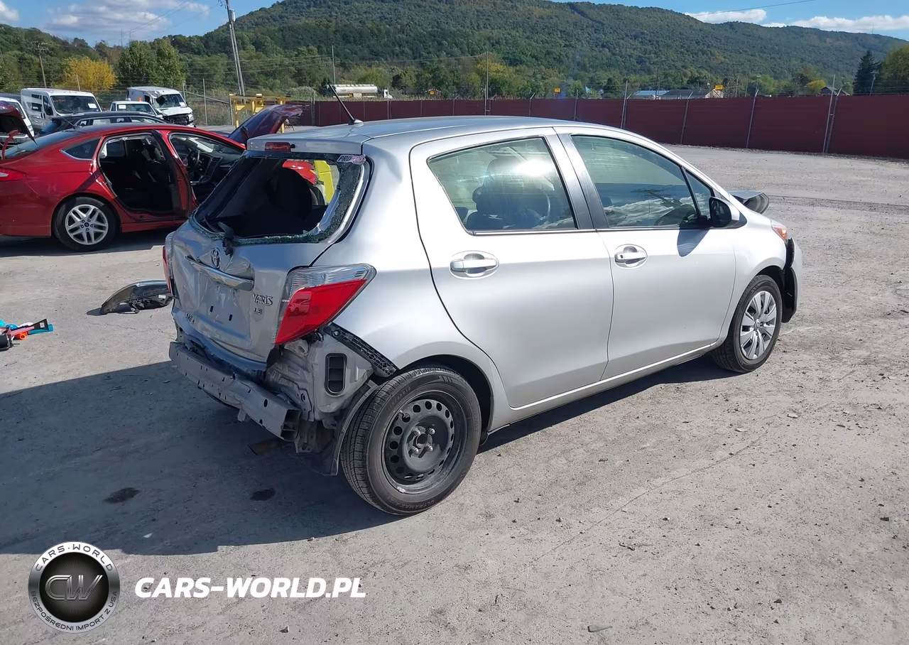 2012 Toyota Yaris VIN:JTDKTUD30CD534673 - 4