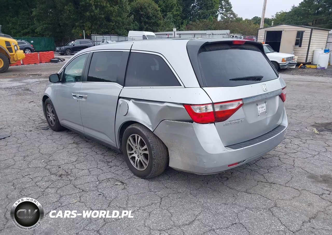 2012 Honda Odyssey Ex VIN:5FNRL5H4XCB105492 - 3