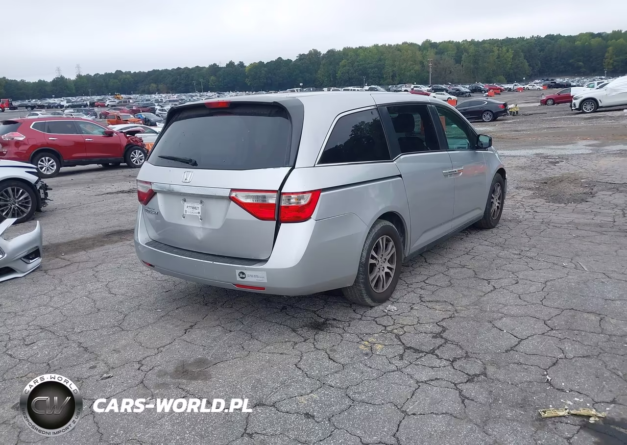 2012 Honda Odyssey Ex VIN:5FNRL5H4XCB105492 - 4
