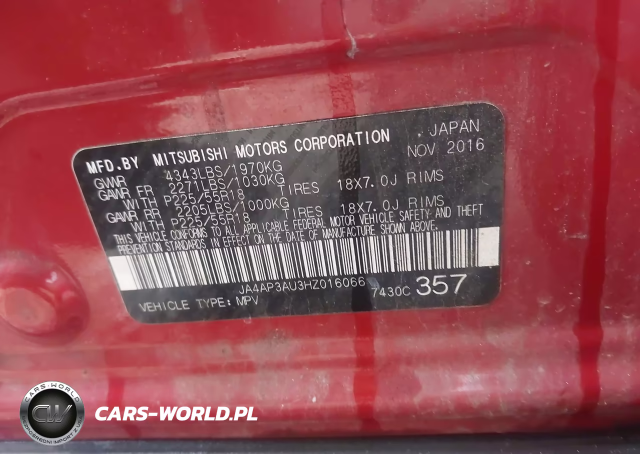 2017 Mitsubishi Outlander Sport 2.0 Le VIN:JA4AP3AU3HZ016066 - 9