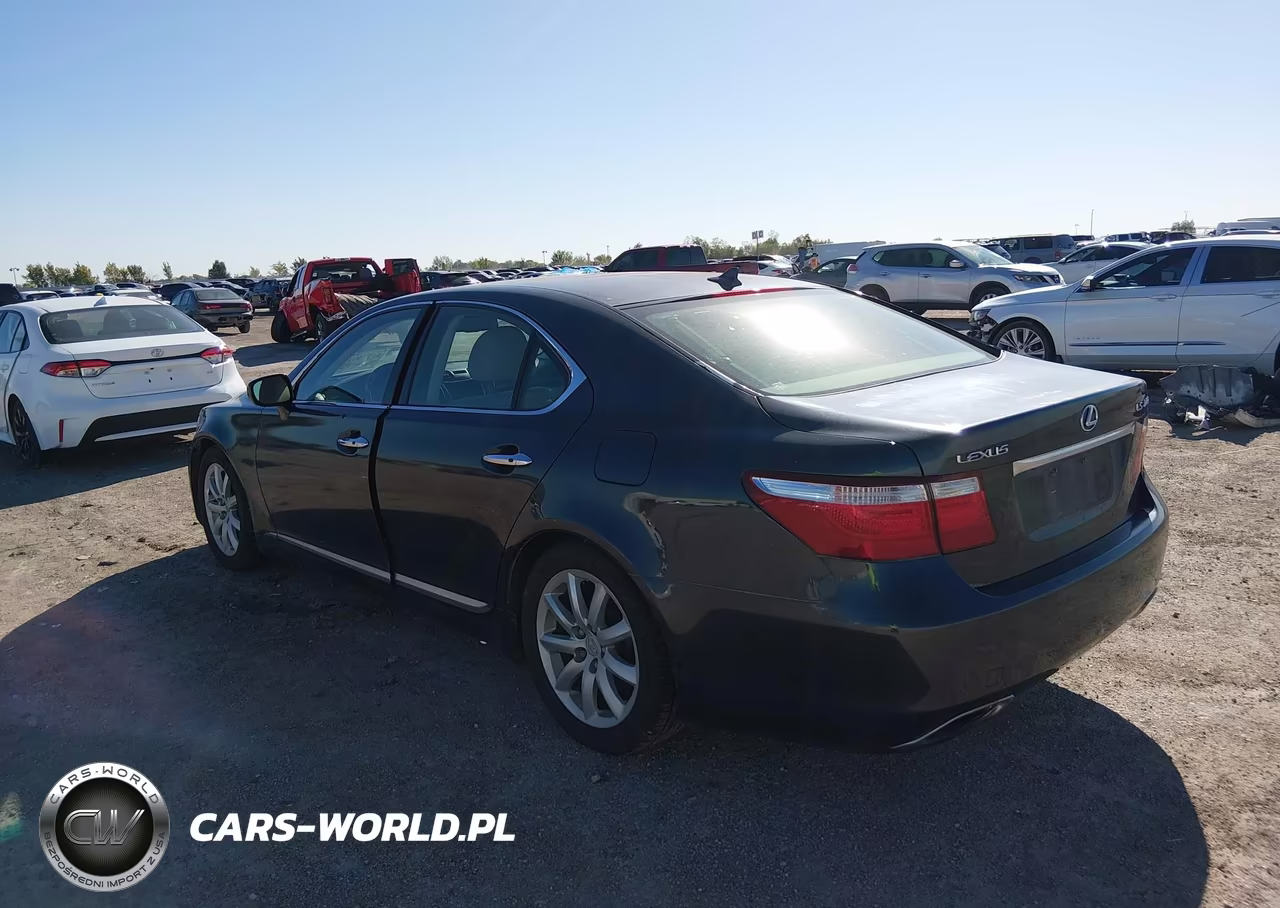 2007 Lexus Ls 460 VIN:JTHBL46F275038215 - 3