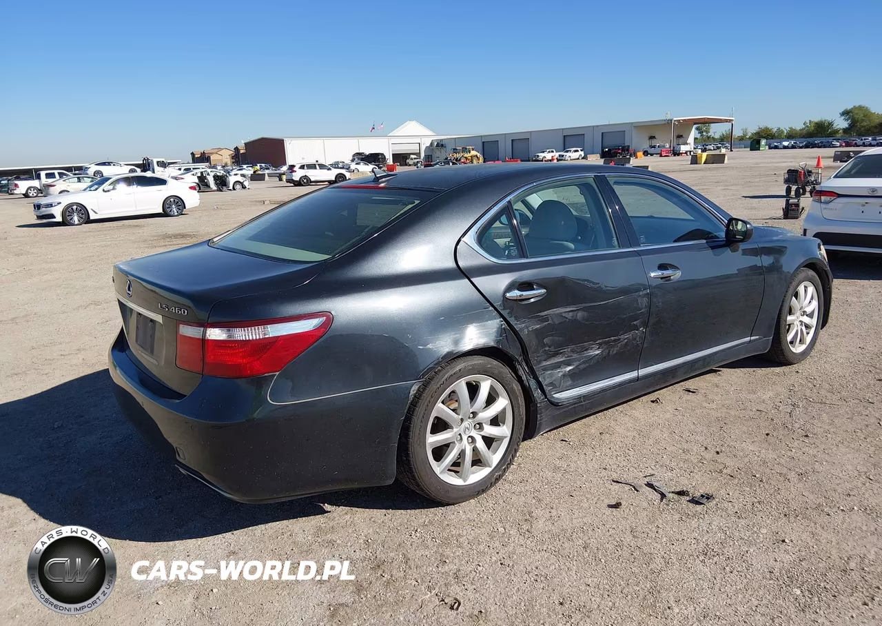 2007 Lexus Ls 460 VIN:JTHBL46F275038215 - 4
