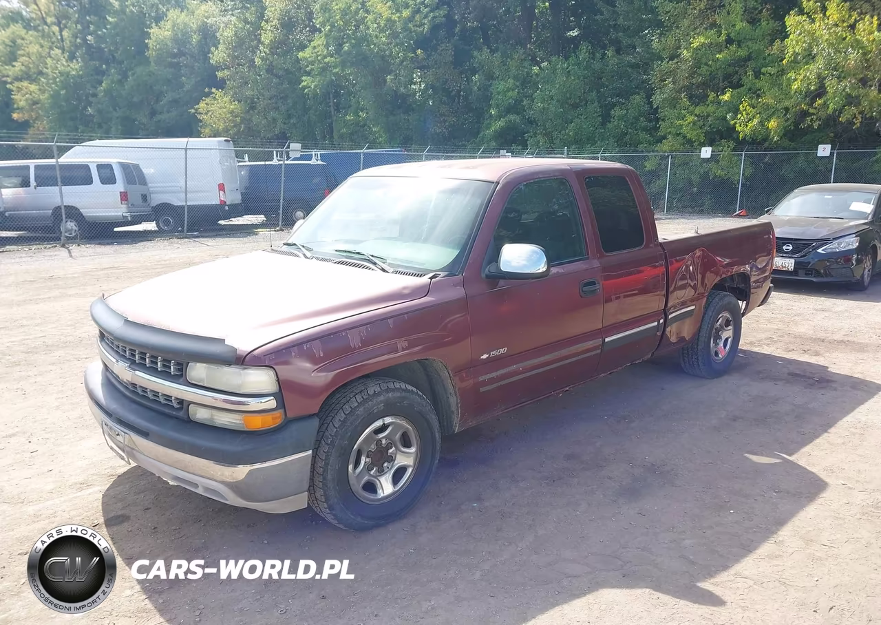 2002 Chevrolet Silverado 1500 Ls VIN:2GCEC19W721235805 - 2