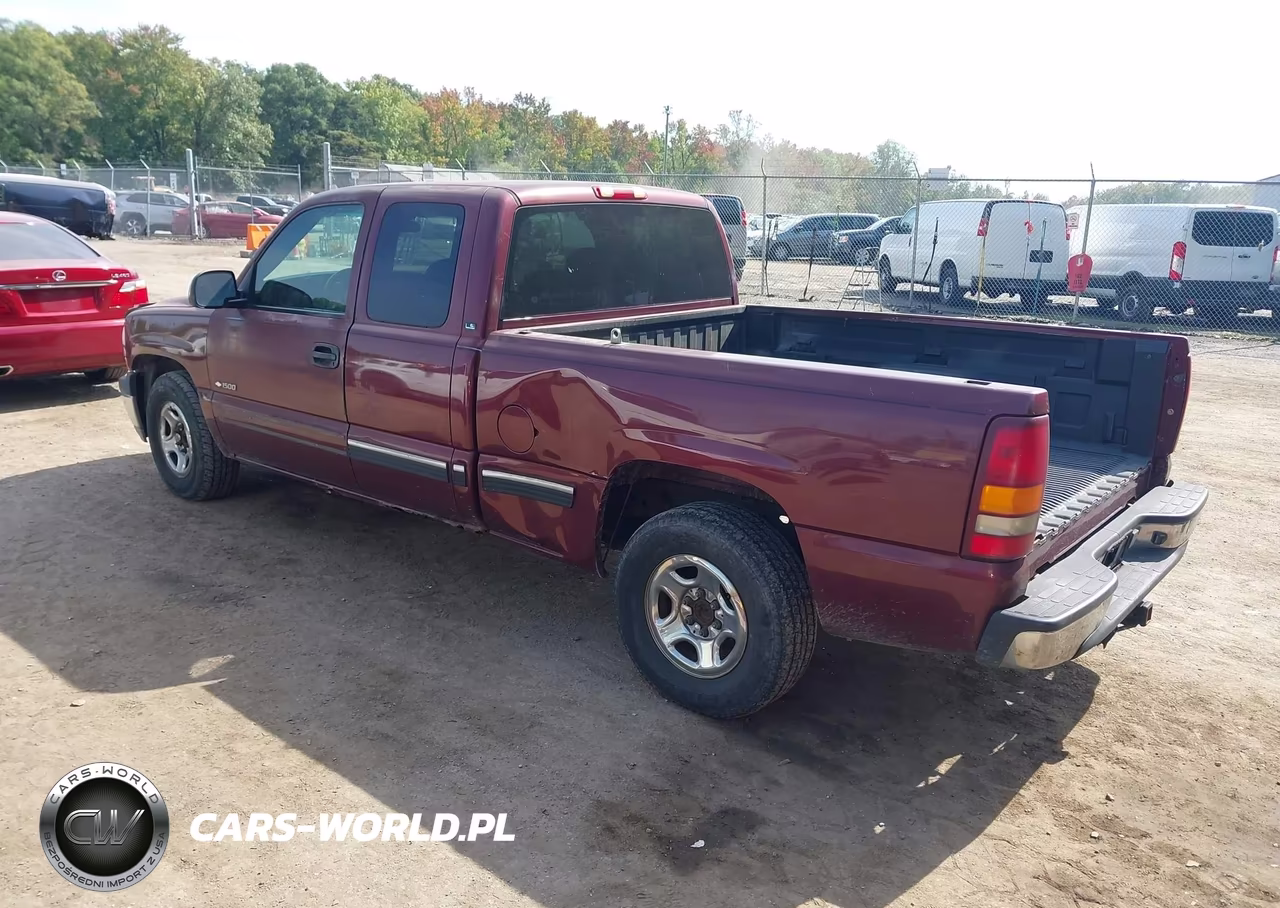 2002 Chevrolet Silverado 1500 Ls VIN:2GCEC19W721235805 - 3
