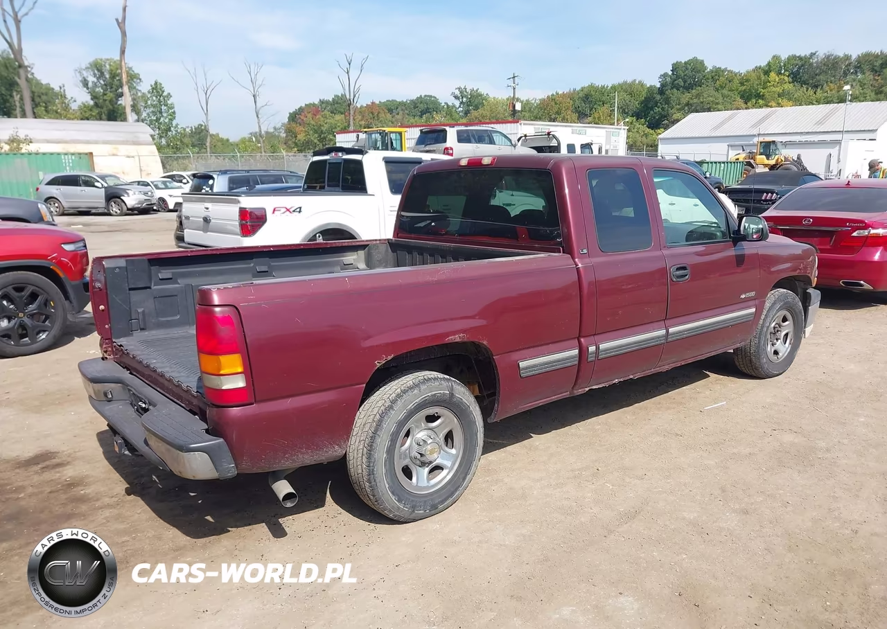 2002 Chevrolet Silverado 1500 Ls VIN:2GCEC19W721235805 - 4