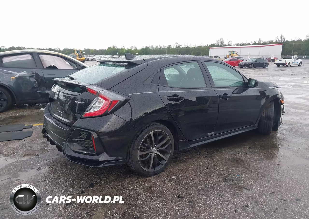 2020 Honda Civic Sport VIN:SHHFK7H47LU208689 - 4