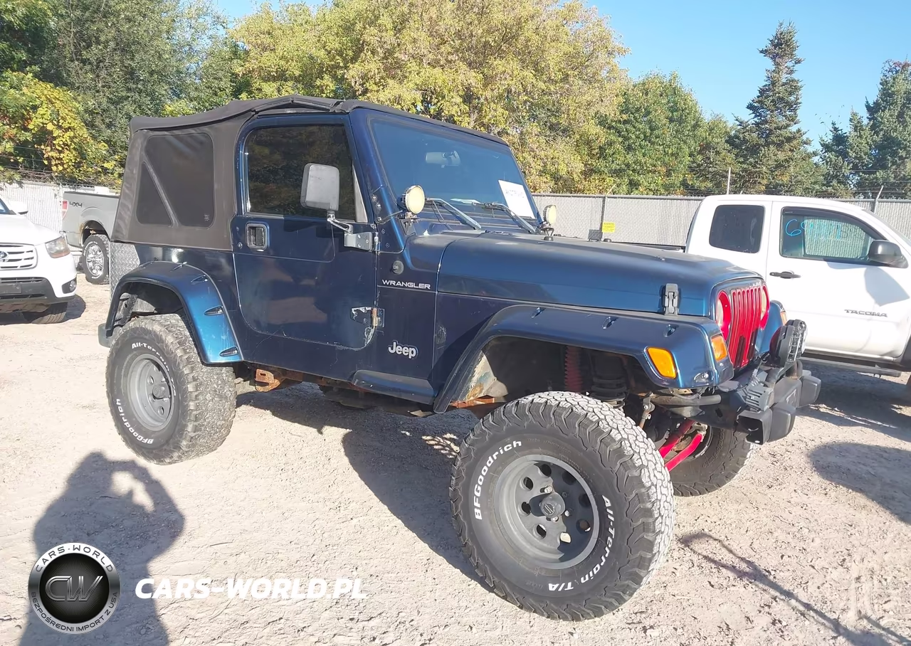 2002 Jeep Wrangler Sport VIN:1J4FA49S32P739368 - 1