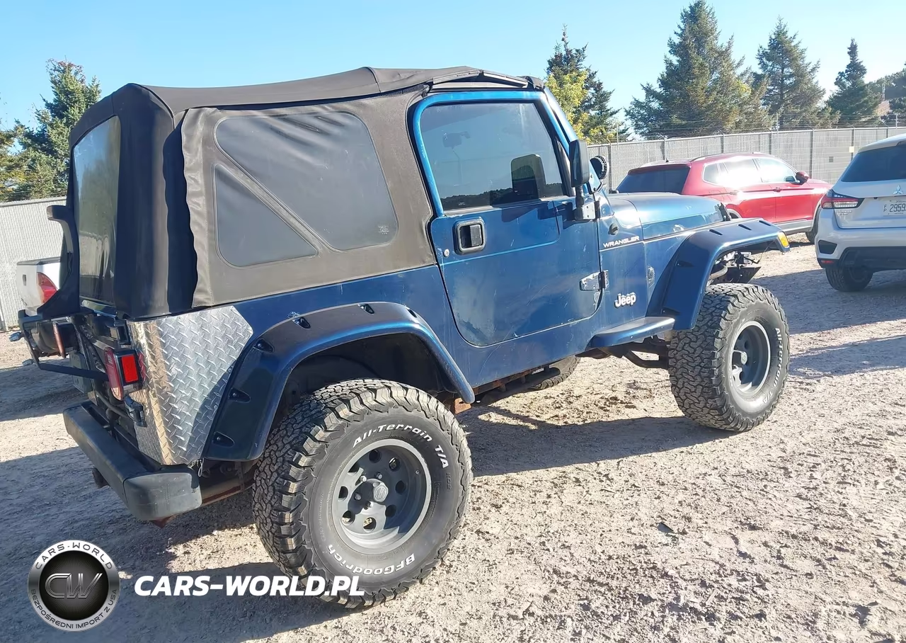 2002 Jeep Wrangler Sport VIN:1J4FA49S32P739368 - 4