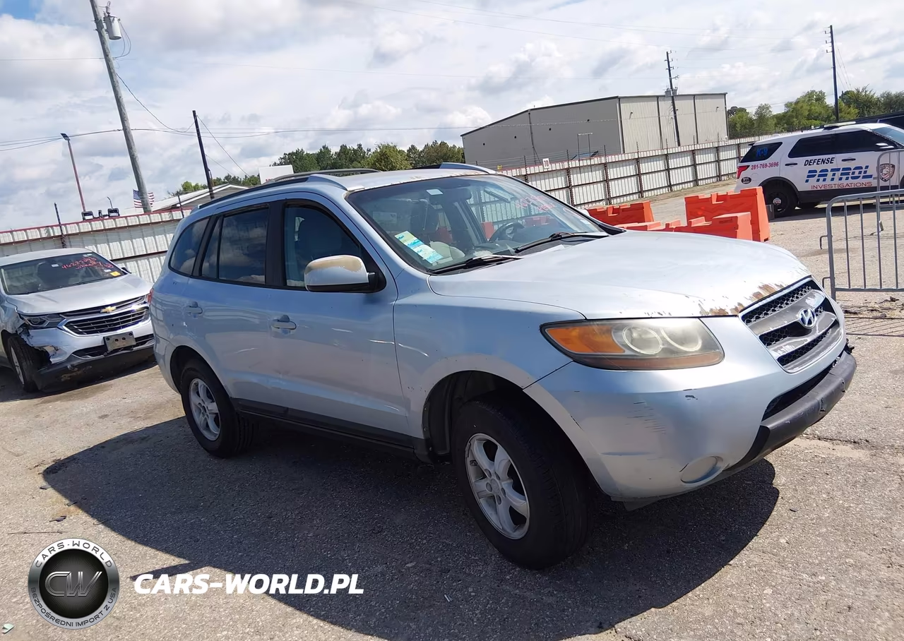 2007 Hyundai Santa Fe Gls VIN:5NMSG13D87H076617 - 1