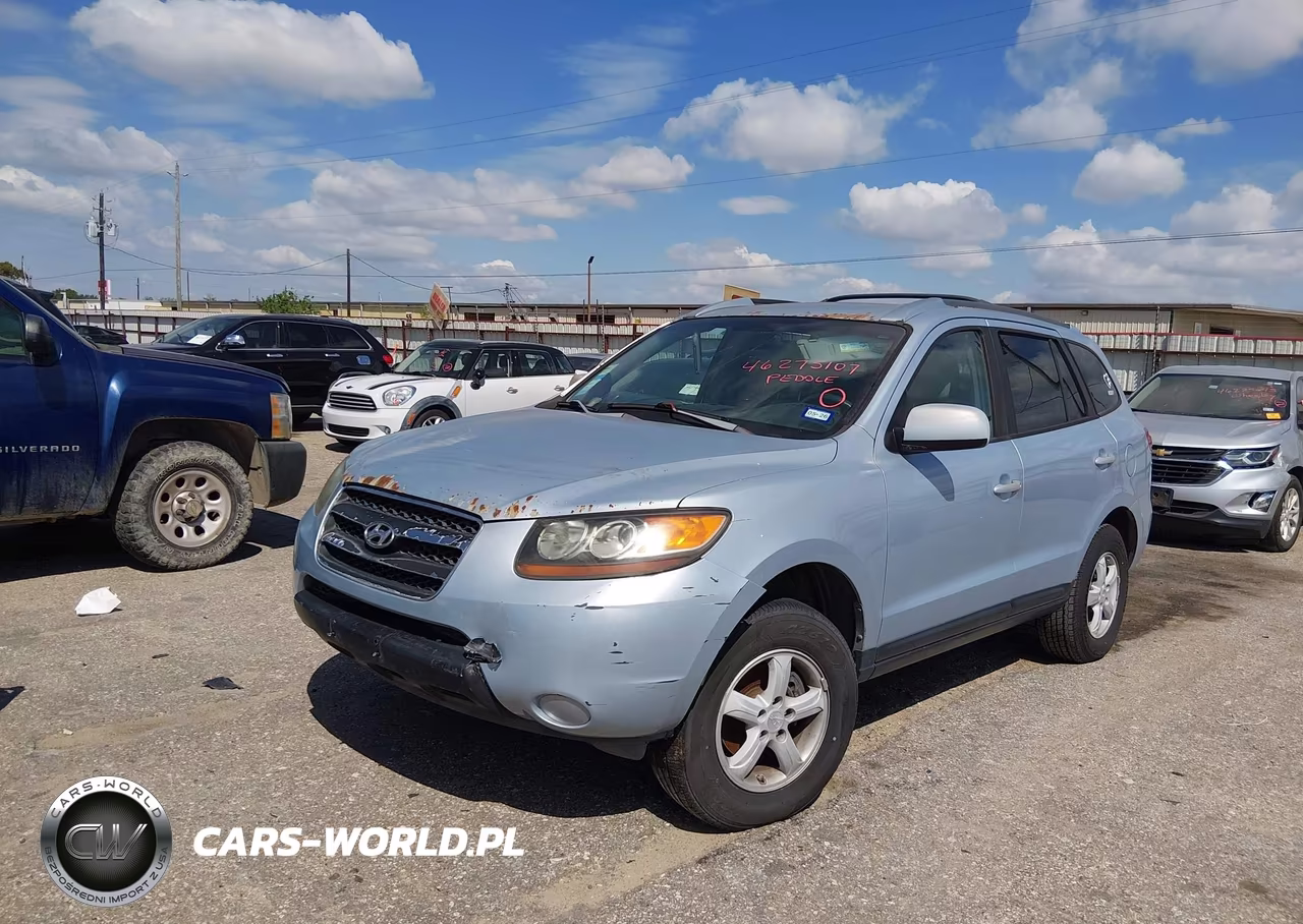 2007 Hyundai Santa Fe Gls VIN:5NMSG13D87H076617 - 2