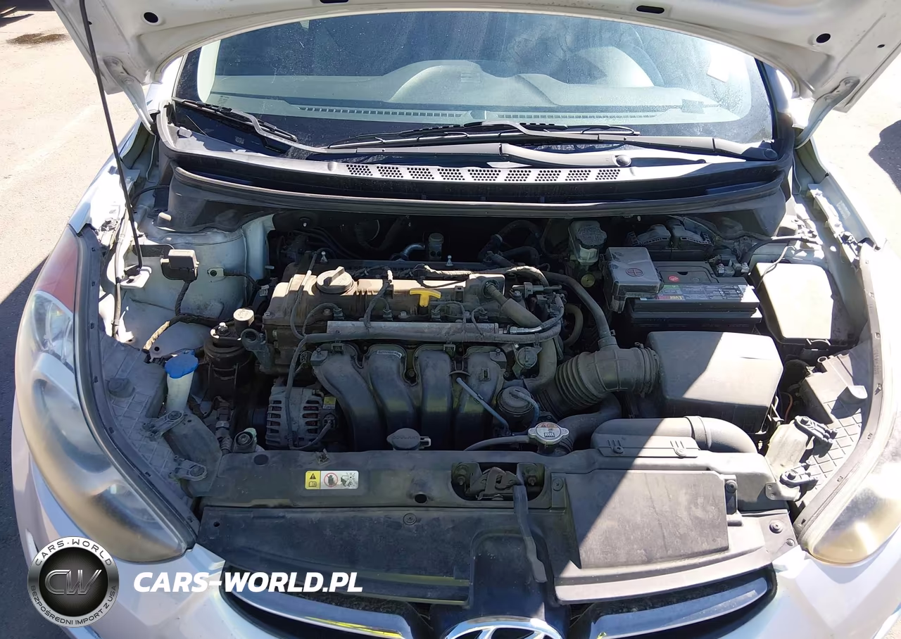 2012 Hyundai Elantra Limited (Ulsan Plant) VIN:KMHDH4AE7CU440124 - 10