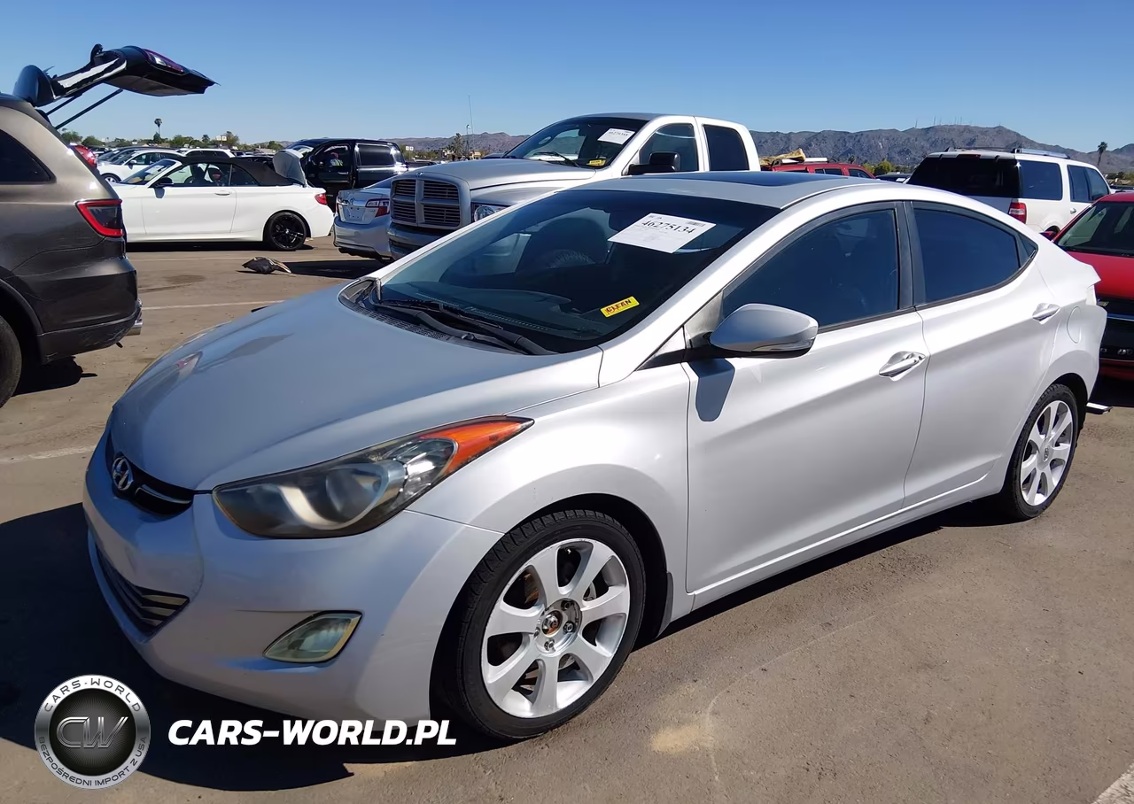 2012 Hyundai Elantra Limited (Ulsan Plant) VIN:KMHDH4AE7CU440124 - 2