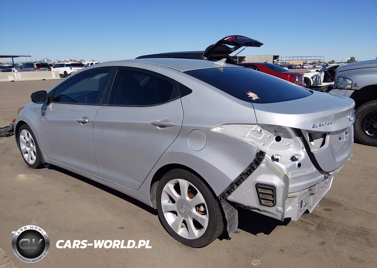 2012 Hyundai Elantra Limited (Ulsan Plant) VIN:KMHDH4AE7CU440124 - 3
