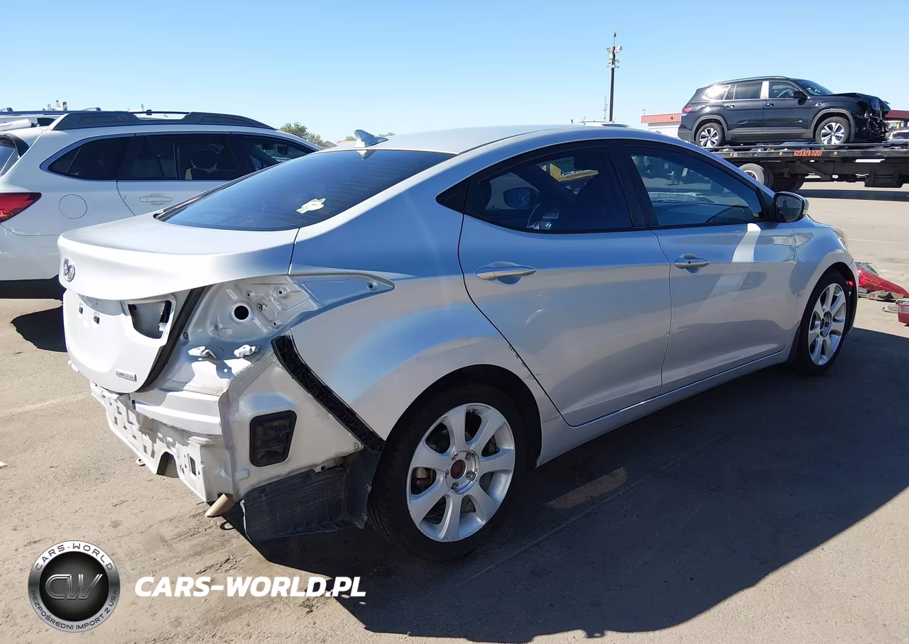 2012 Hyundai Elantra Limited (Ulsan Plant) VIN:KMHDH4AE7CU440124 - 4